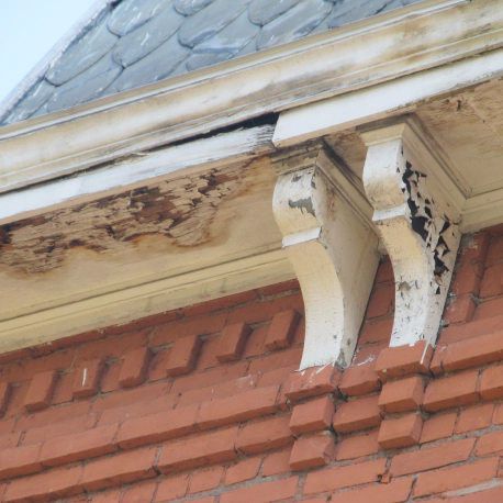 damaged roofing