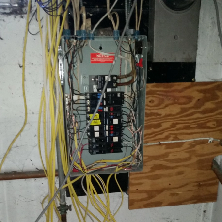ugly looking electrical lines